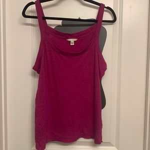 Pinkish purple tank top
